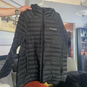 Black Columbia titanium insulated jacket